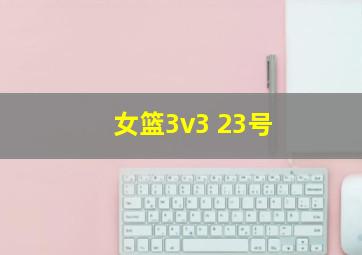 女篮3v3 23号